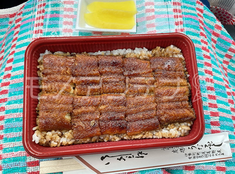 津市のうなぎ屋さんうなふじ、安くておいしい！うなぎ弁当（特・5切れ）2,754円（税込・2025.5時点）